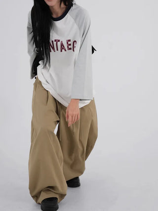Dase 3/4 Sleeve Vintage Ringer Tee