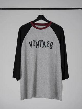 Dase 3/4 Sleeve Vintage Ringer Tee