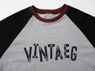Dase 3/4 Sleeve Vintage Ringer Tee