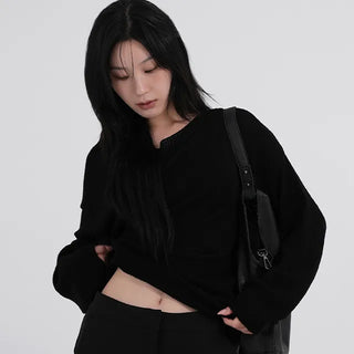 Rudy Basic Boat Neck Knit