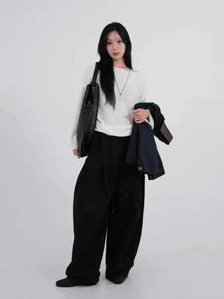 Rudy Basic Boat Neck Knit