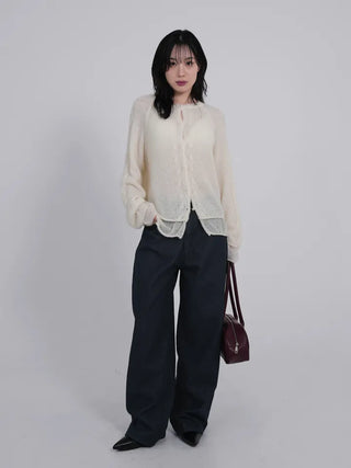 Charming Double Point Cardigan