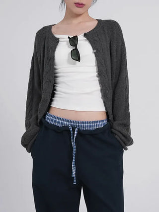 Charming Double Point Cardigan