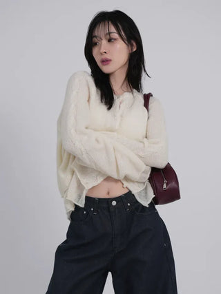 Charming Double Point Cardigan