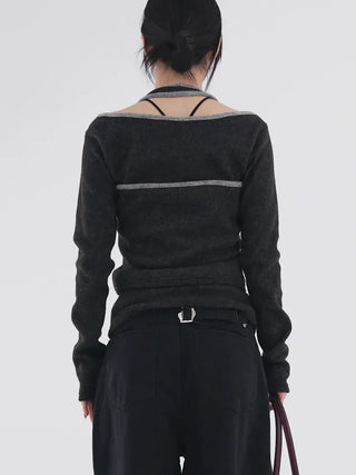 Harper Halter Knit Set