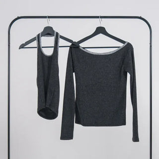 Harper Halter Knit Set