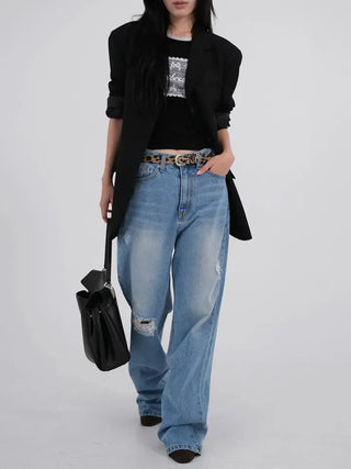 Ola Vintage Damage Denim