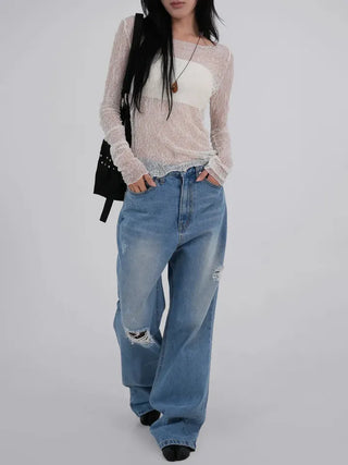 Ola Vintage Damage Denim