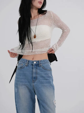 Ola Vintage Damage Denim