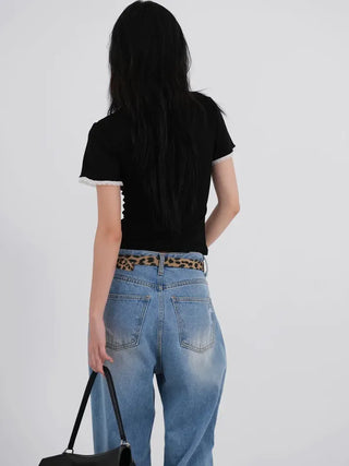 Ola Vintage Damage Denim