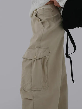 Aini Cargo Cotton Pants OOTJ
