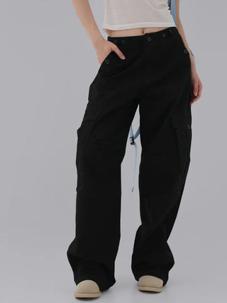 Aini Cargo Cotton Pants OOTJ