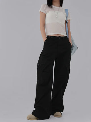 Aini Cargo Cotton Pants OOTJ