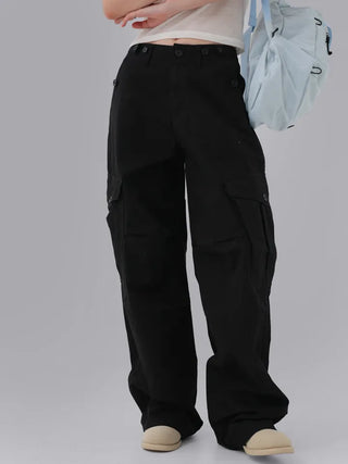 Aini Cargo Cotton Pants OOTJ