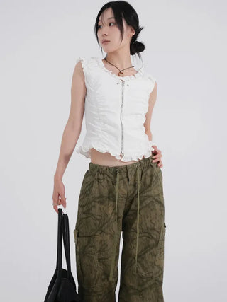 Rensi Jenny Cargo Parachute Long Pants