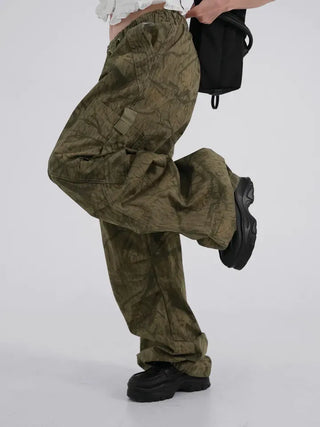 Rensi Jenny Cargo Parachute Long Pants