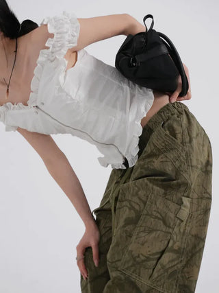 Rensi Jenny Cargo Parachute Long Pants