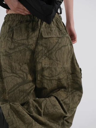 Rensi Jenny Cargo Parachute Long Pants
