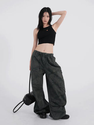 Rensi Jenny Cargo Parachute Long Pants