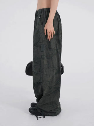 Rensi Jenny Cargo Parachute Long Pants