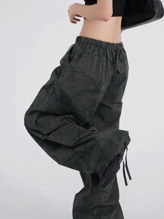 Rensi Jenny Cargo Parachute Long Pants