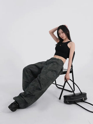Rensi Jenny Cargo Parachute Long Pants