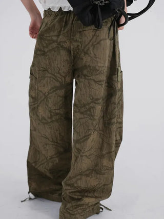 Rensi Jenny Cargo Parachute Long Pants