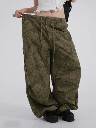 Rensi Jenny Cargo Parachute Long Pants