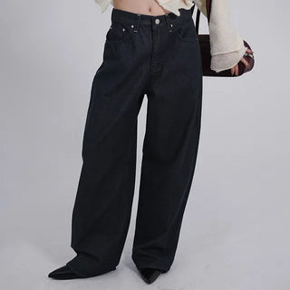 Shy Non-Faded Wide Raw Denim
