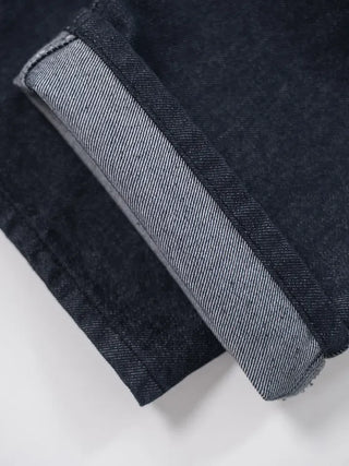 Shy Non-Faded Wide Raw Denim
