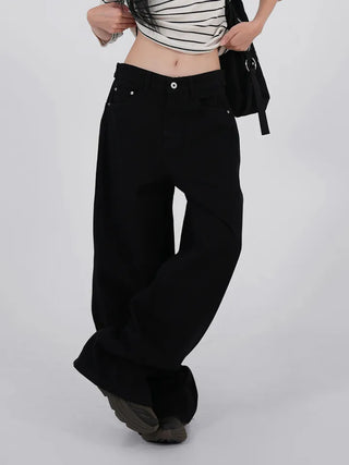 Bea Side Cut Snap Balloon Cotton Pants