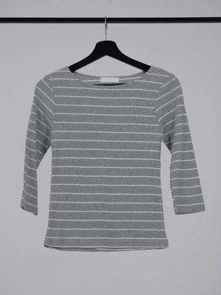 Aqua Stripe 3/4 Soft Punching Tee