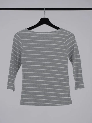 Aqua Stripe 3/4 Soft Punching Tee