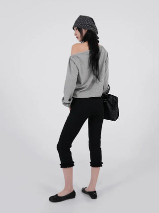 Dian String Off Sweatshirt