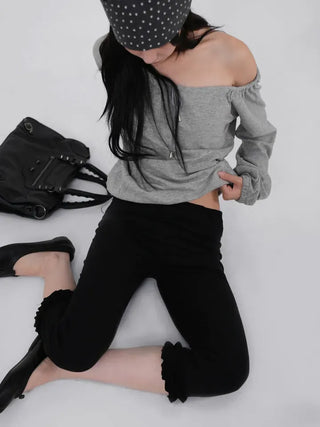 Dian String Off Sweatshirt