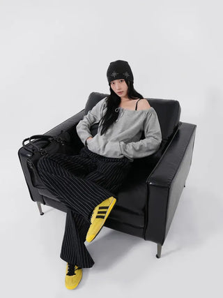 Dian String Off Sweatshirt