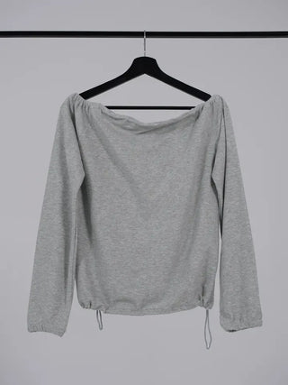 Dian String Off Sweatshirt