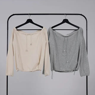 Dian String Off Sweatshirt
