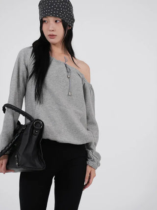 Dian String Off Sweatshirt
