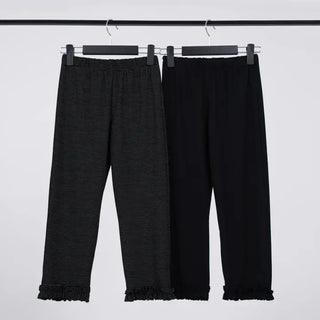 Somi 3/4 Slim Frill Pants