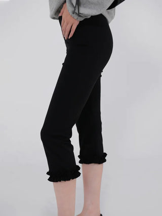 Somi 3/4 Slim Frill Pants