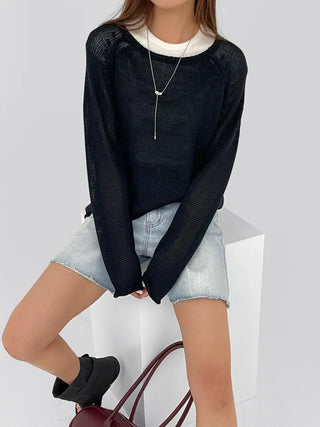 Jeanne Cut-off Half Denim Pants