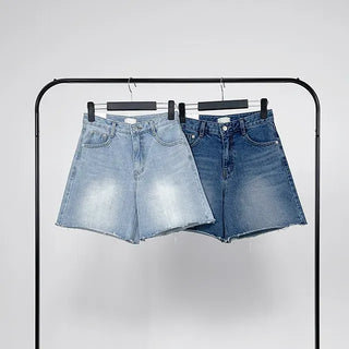 Jeanne Cut-off Half Denim Pants