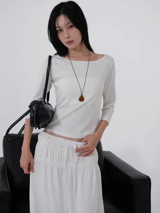 Ravi Shirred Layered Maxi Skirt