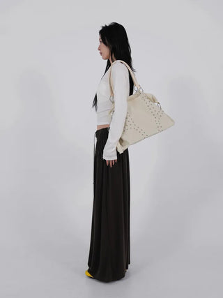Ravi Shirred Layered Maxi Skirt