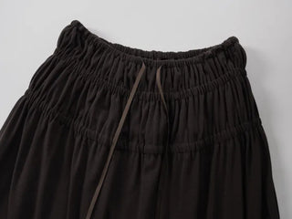 Ravi Shirred Layered Maxi Skirt