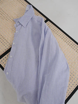 Ner Soft Stripe Loose Shirt
