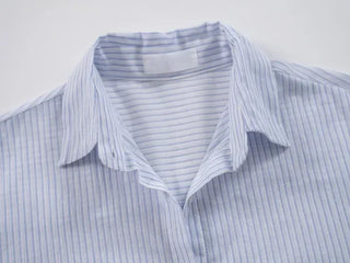 Ner Soft Stripe Loose Shirt