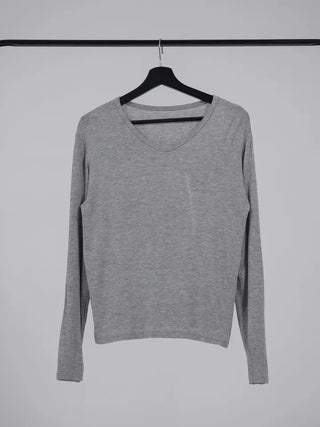 Leyu V-neck Loose Long Sleeve