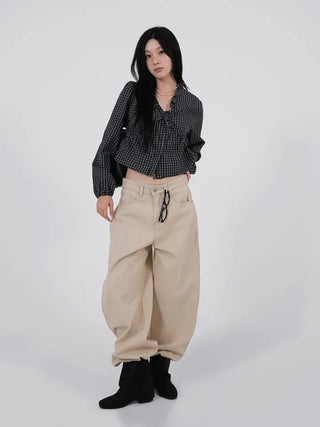 Suri Frill V-Neck Blouse